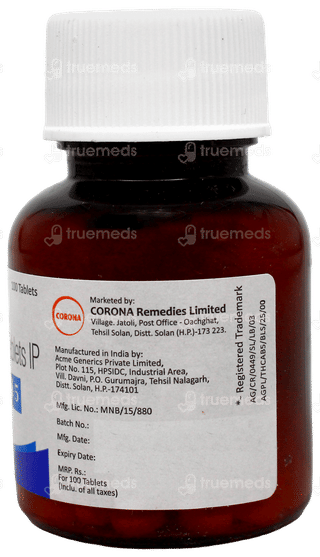 Thyrocab 5Mg Tablet 100